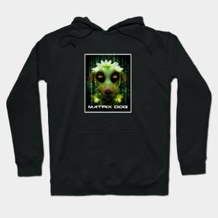 matrix dog Hoodie